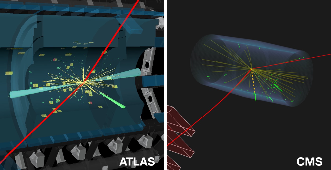 LHC experiments see first evidence of a rare Higgs boson